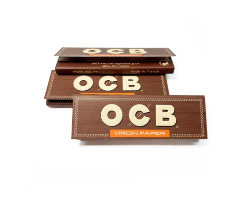 Бумага сигаретная OCB Virgin Paper Simple Unbleached 50 листов Бумага сигаретная OCB Virgin Paper Simple Unbleached 50 листов