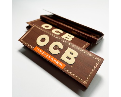 Бумага сигаретная OCB Virgin Paper Simple Unbleached 50 листов Бумага сигаретная OCB Virgin Paper Simple Unbleached 50 листов